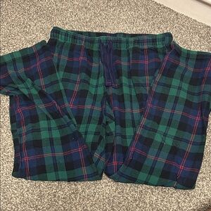 Plaid Pajamas - Green and Blue